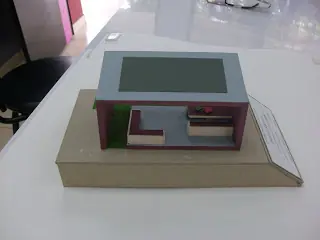 maquetas de quioso y contenedor