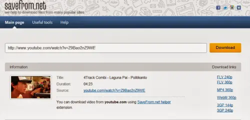 Descarga Videos de YouTube sin programas