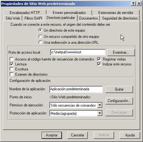 Como Montar una IIS (Internet Information Server)