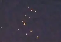 Espectacular avistamiento de flotilla Ovni