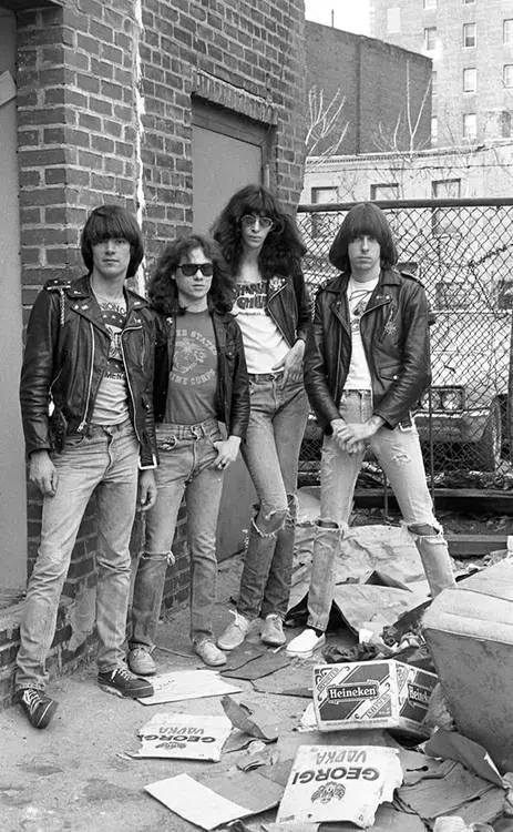 Historia de la campera de cuero