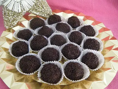 Trufas de chocolate para Thermomix