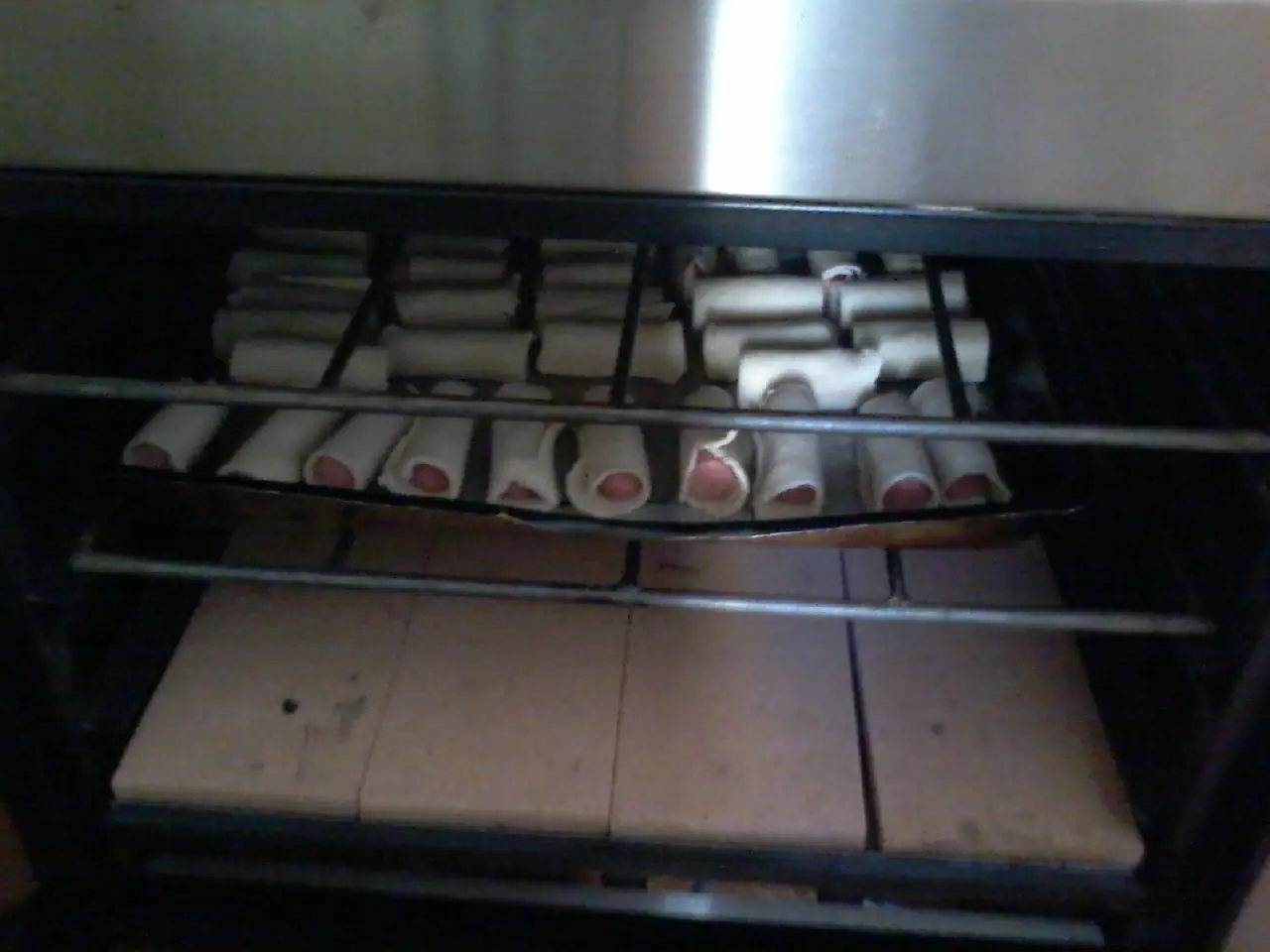 Salchichitas envueltas [Fotoreceta]