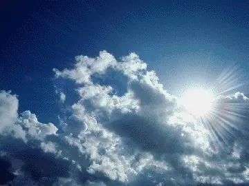 por que el cielo es azul???