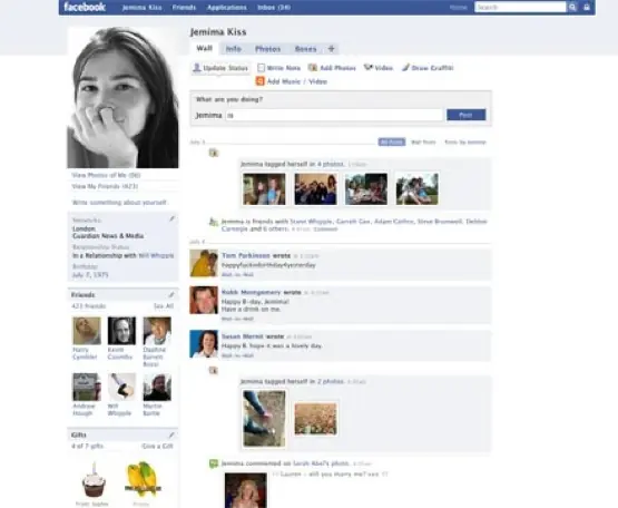 La evolución de Facebook [2004-2010]