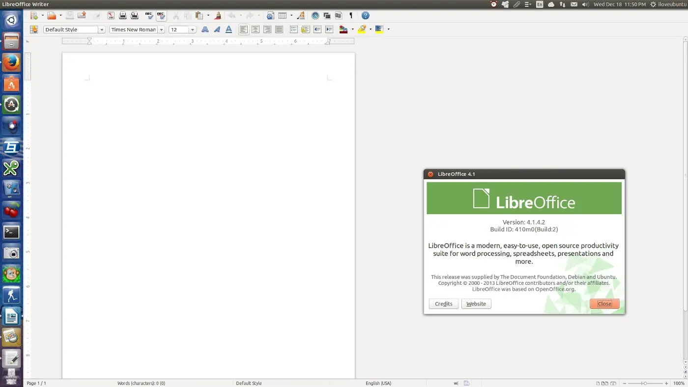 LibreOffice 4.1.4 listo para descarga .