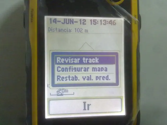 Nav GPS Garmin  Etrex 10 - Marcar waypoint y medir areas