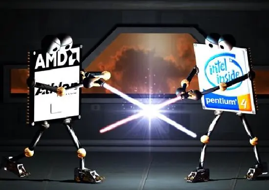 AMD roba cuota de mercado a Intel
