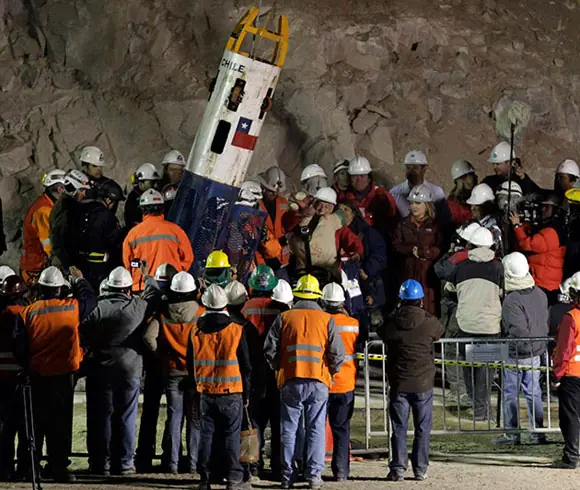 La salud de los mineros Rescatados