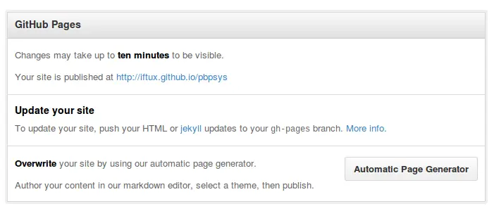 github