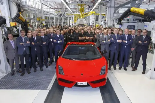 El último adiós al Lambo Gallardo