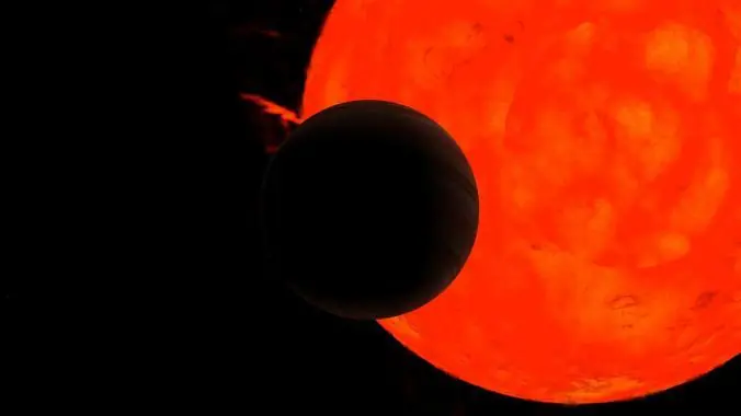 Ocaso y muerte de un planeta