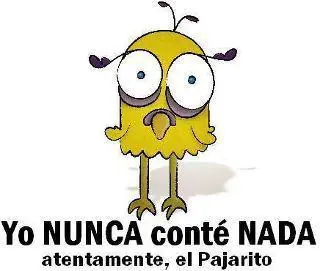 Me lo conto un pajarito y otras expresiones populares.