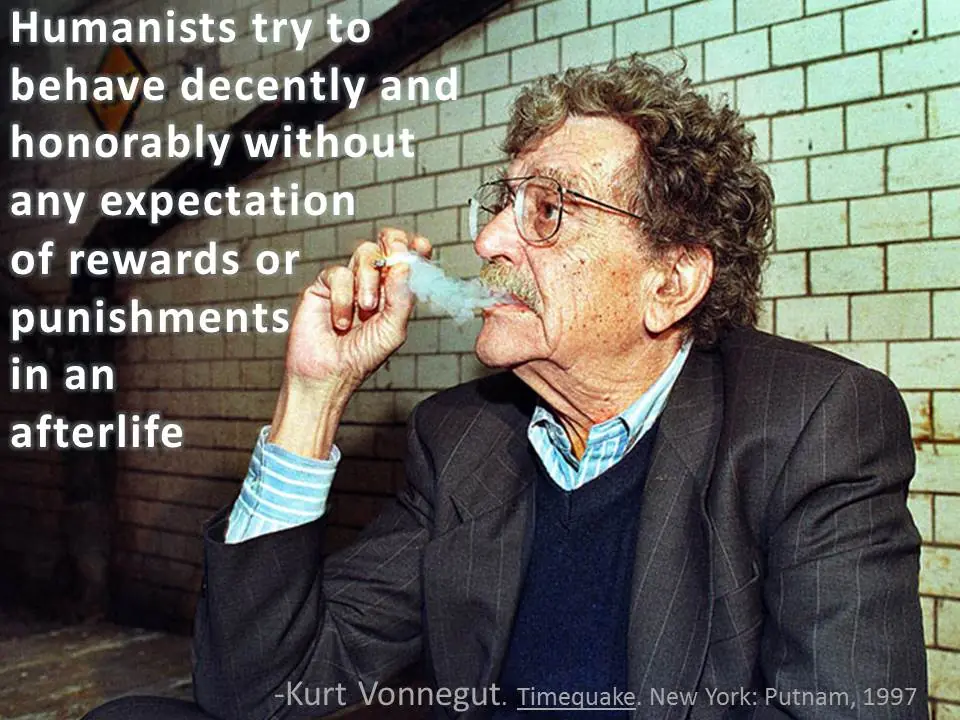 Kurt Vonnegut era un humanista. Y uno con defectos.