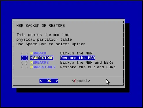 backup