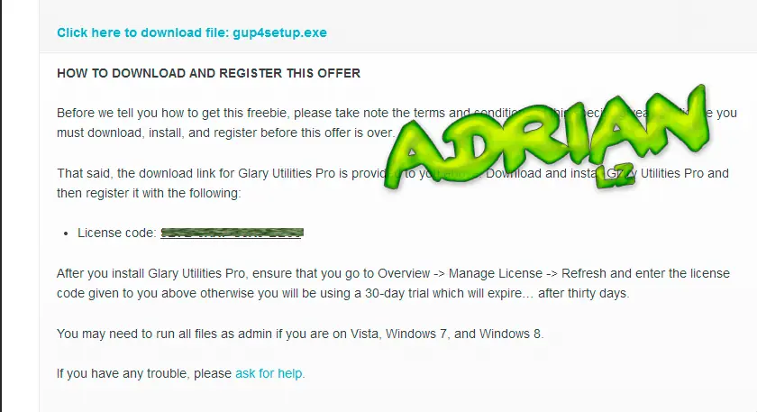 Aprovecha Glary Utilities Pro FREE por navidad se acaba en h