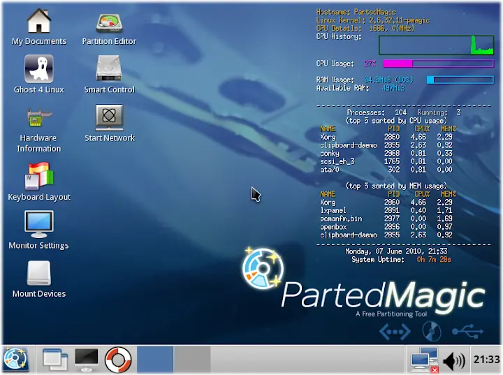 Parted Magic 4.10 [ultima version]
