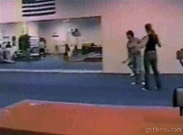 Gifs graciosos - Gimnastas