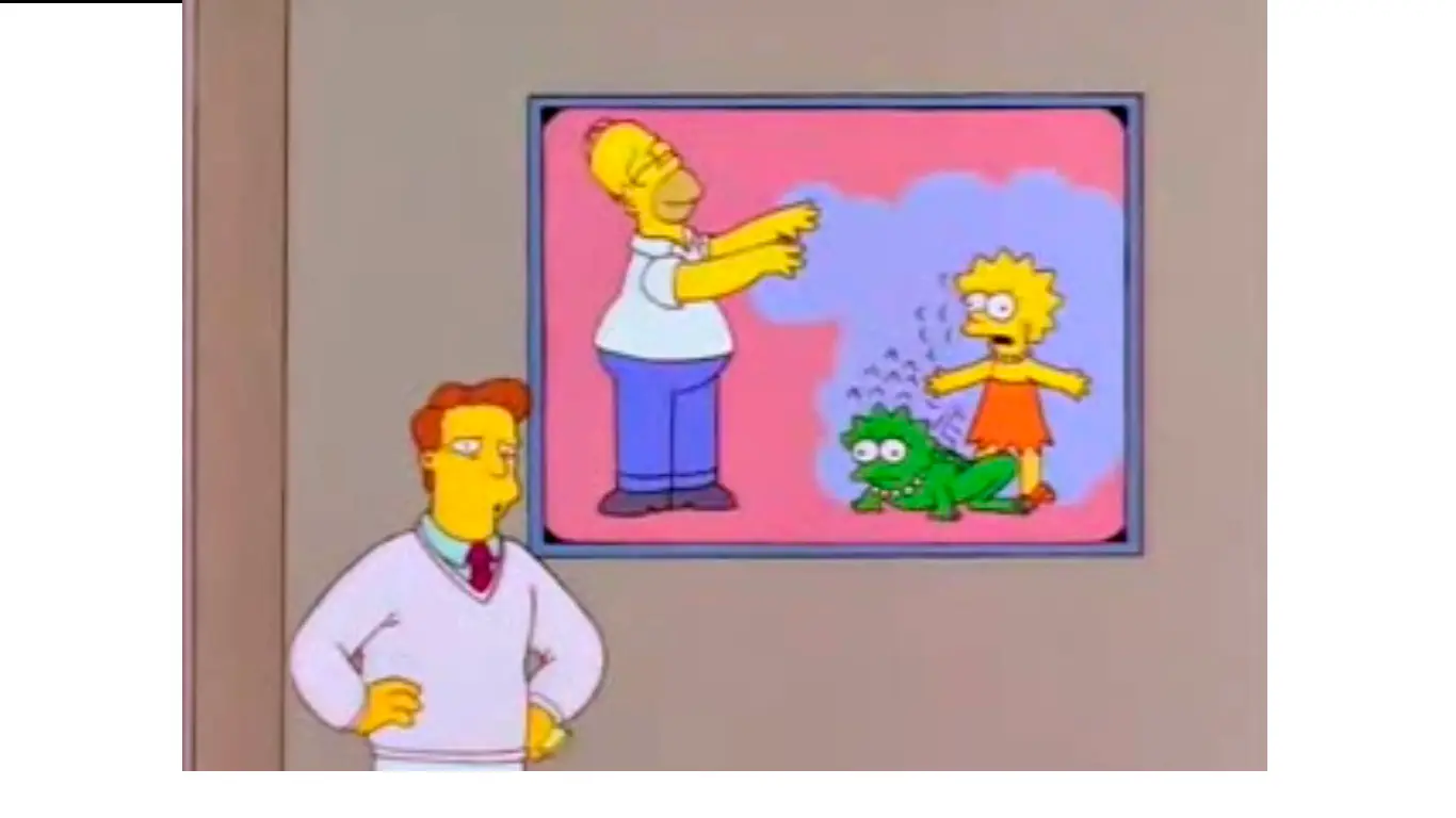 Los Simpson-triste predicción autocumplida