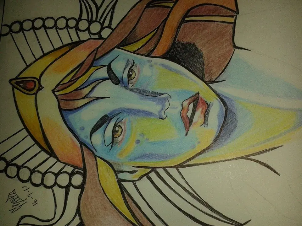 mi arte en papel cuadriculado