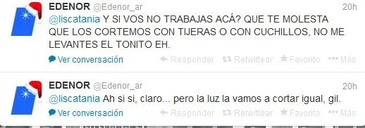 Twitter Falso Edenor Parte II
