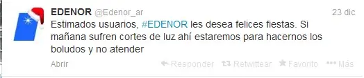 Twitter Falso Edenor Parte II