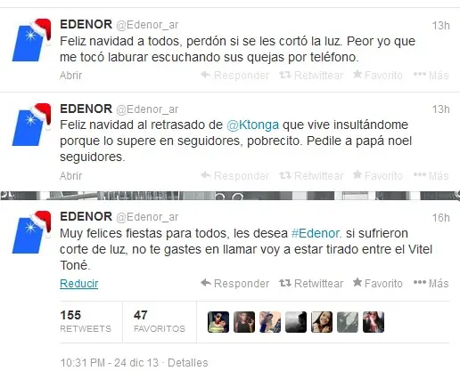 Twitter Falso Edenor Parte II