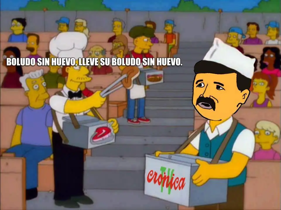 Los Simpsons y el atiende boludos