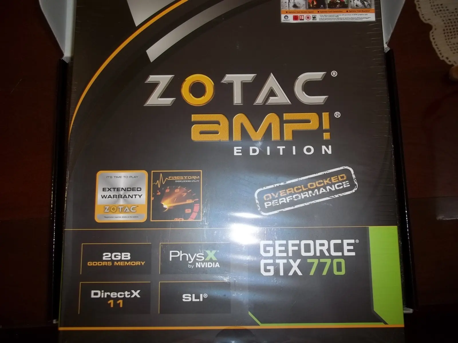 Review propio, Zotac GTX 770 AMP! Edition
