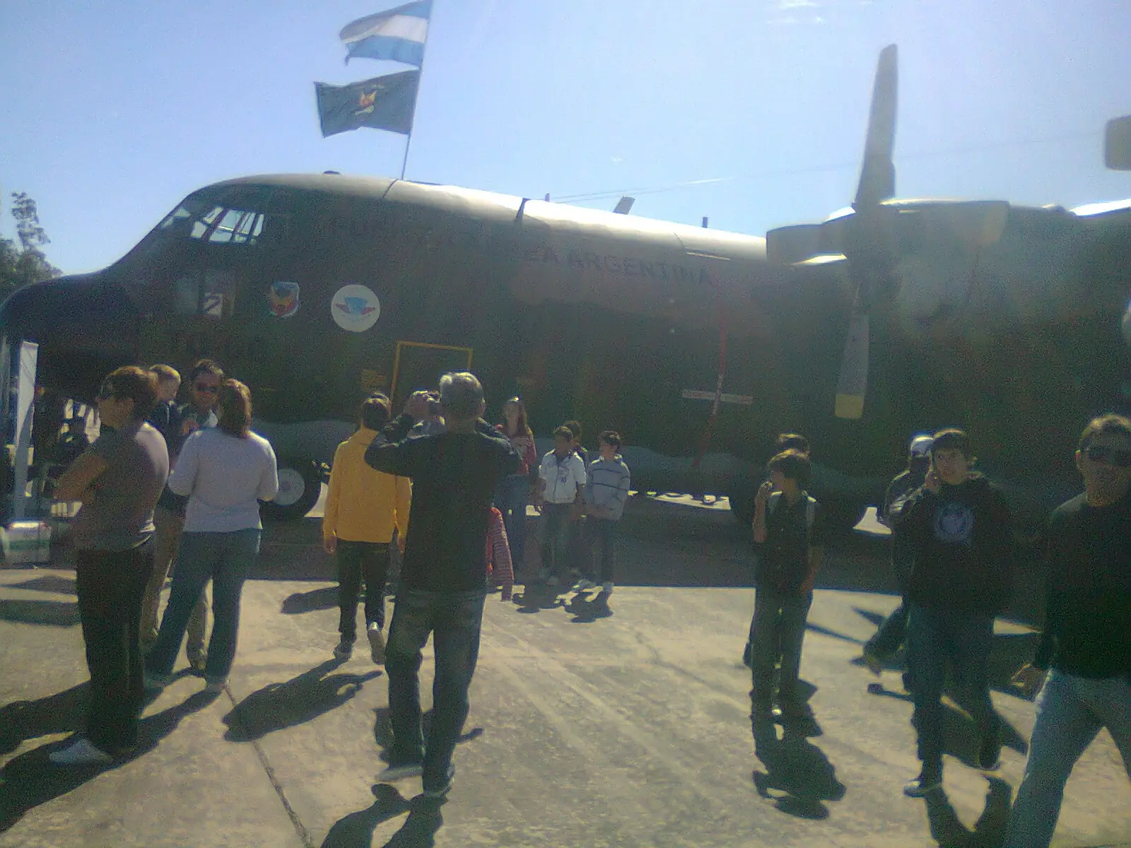Exposicion de la Fuerza Aèrea,en la 3er Brigada Aerea.