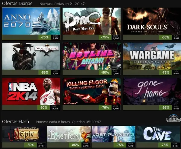 Rebajas Navideñas de Steam 2013: Día 8
