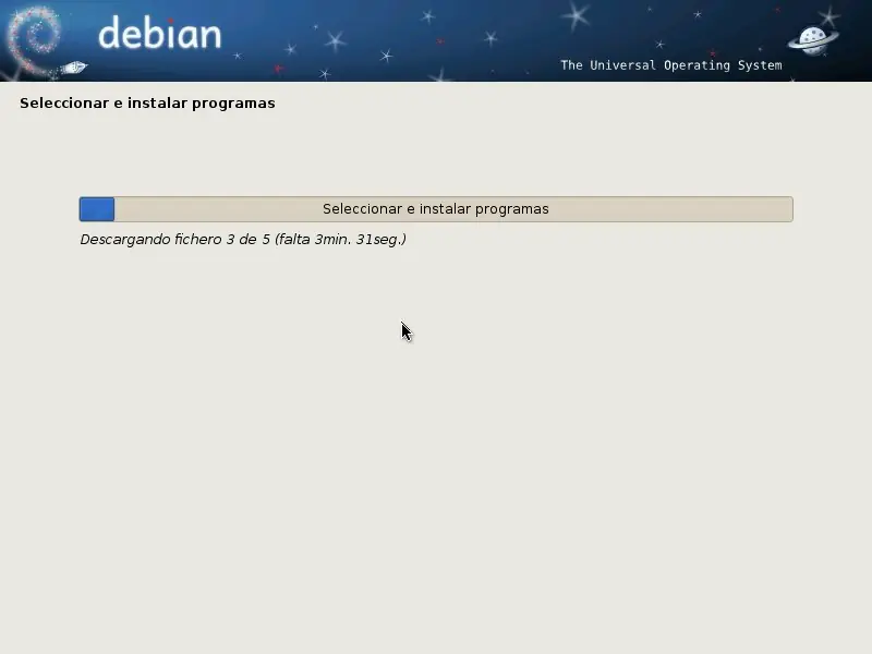 instalar debian