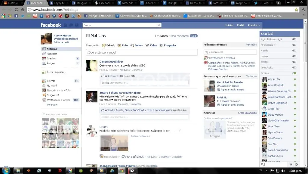 Qiers d Vuelta al Chat Antiguo FB Mozilla y Crhome 100%