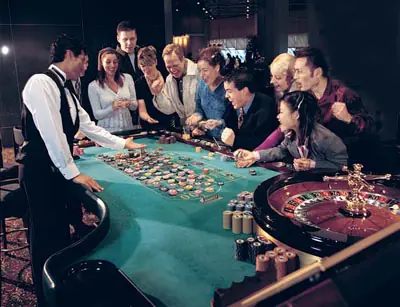 Típicos personajes del casino