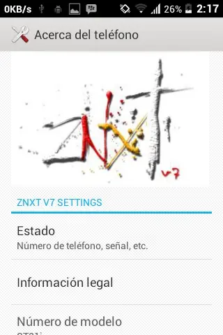 Xperia Tipo Rom ZNXT V7
