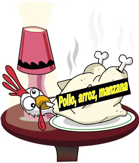 Dieta de arroz, pollo y manzanas para perder peso muy eficaz