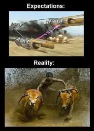 espectativa vs realidad