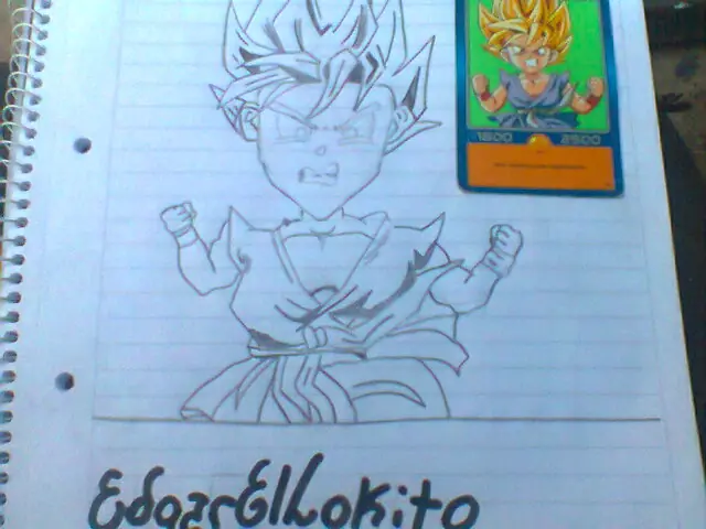 Mi dibujo de Goku GT SSJ!