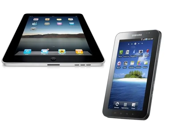 Samsung Galaxy Tab vs iPad