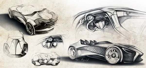 Ferrari Millenio (auto concepto completamente electrico)