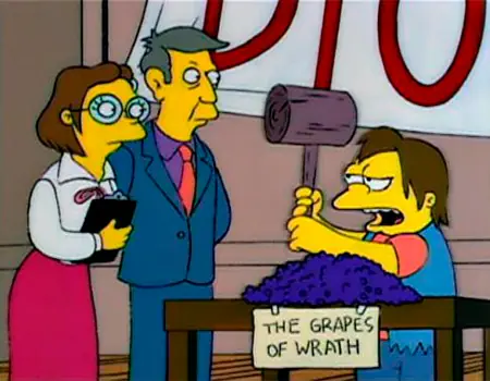 Los Simpsons y la literatura