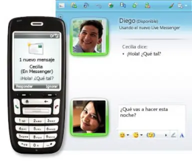 Messenger mediante SMS!!funciona