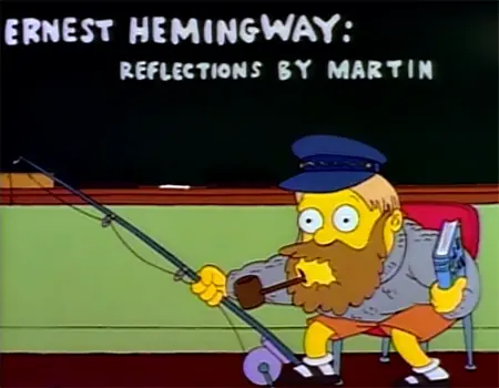 Los Simpsons y la literatura