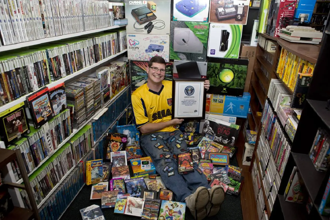 La colección más grande de videojuegos