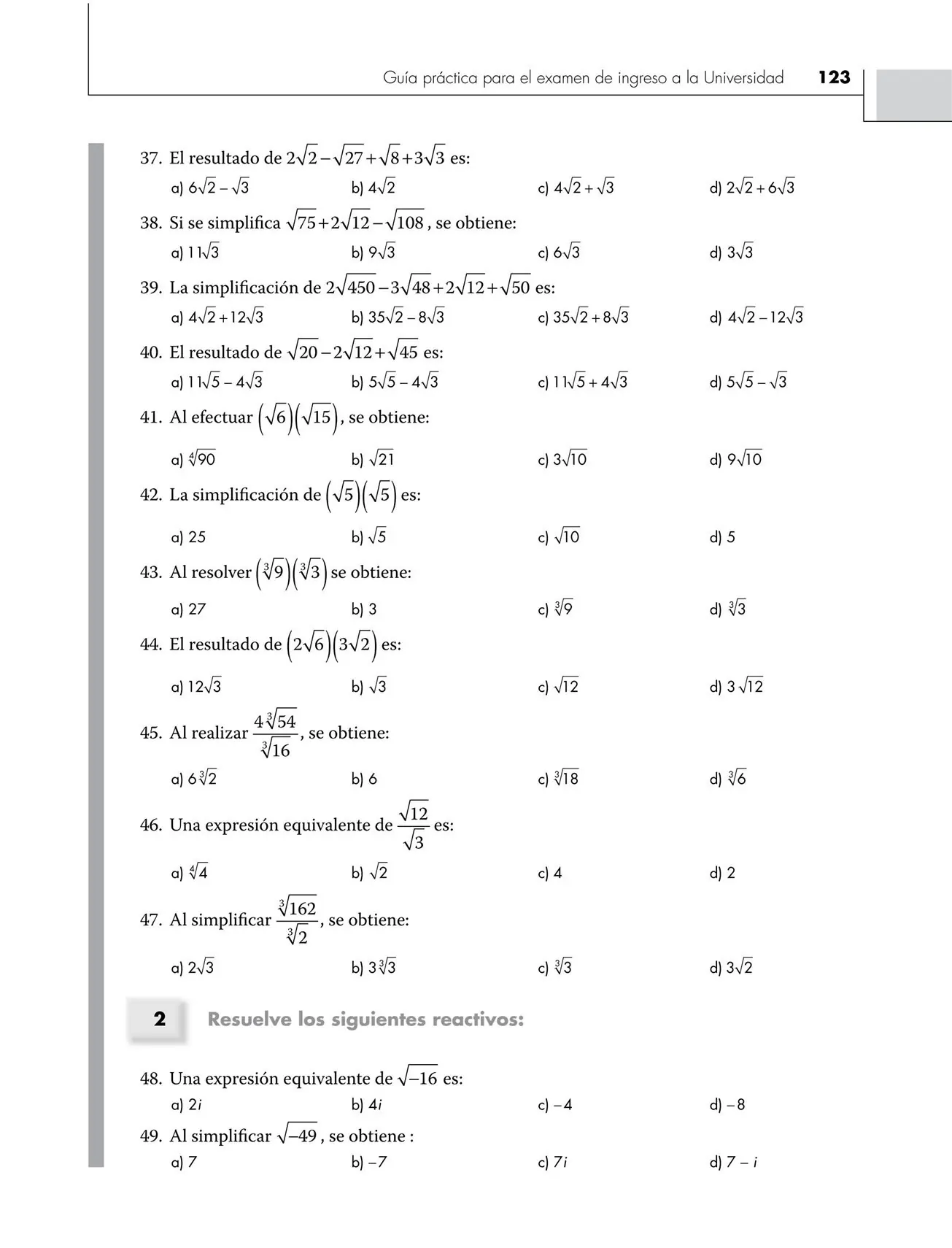 matematicas