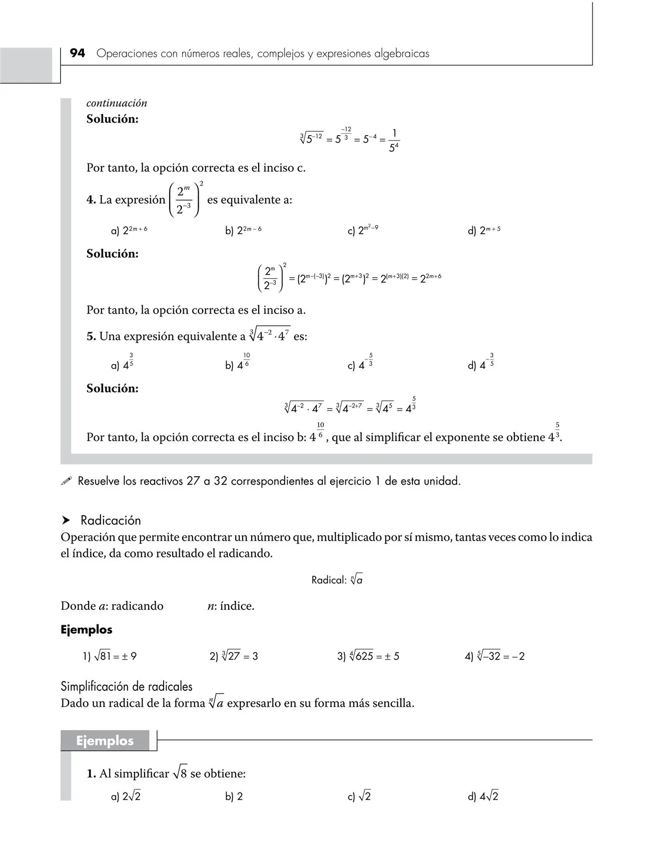 curso de algebra