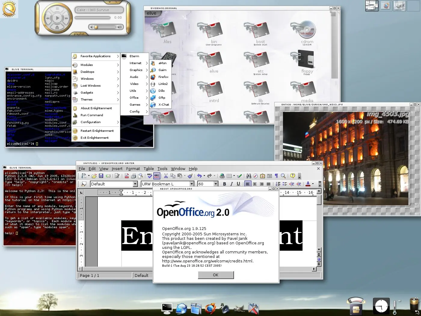 Tu pc antigua revive! probá "elive"