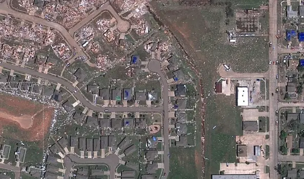 Como el Google Earth, pero en vivo tipo Men in Black