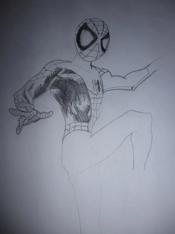 Ultimate Spiderman: dibujo propio, paso a paso y certificado