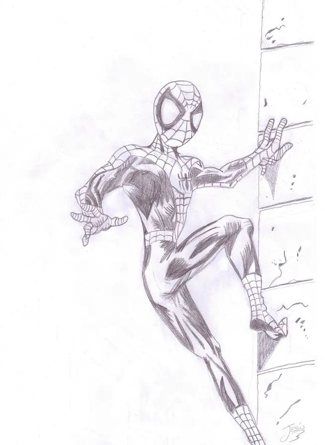 Ultimate Spiderman: dibujo propio, paso a paso y certificado